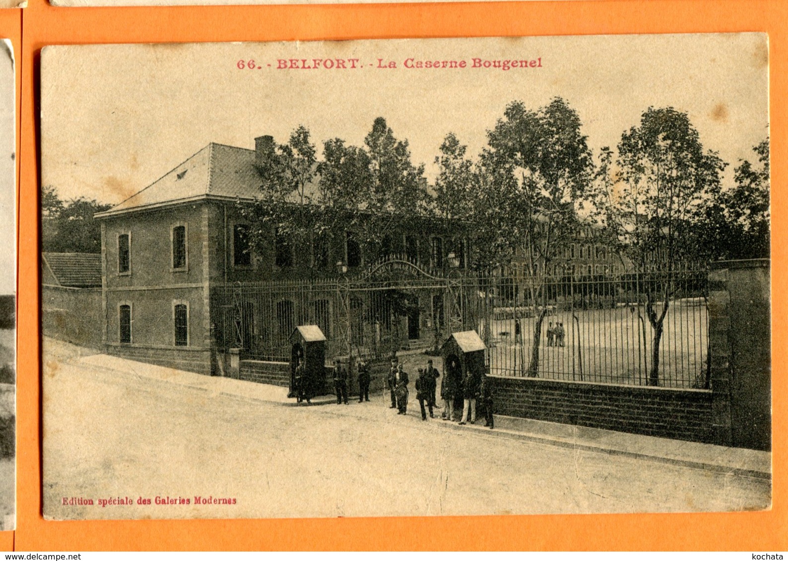 MAI237, Belfort, Caserne Bougenel, 66, Circulé 1914 - Casernes