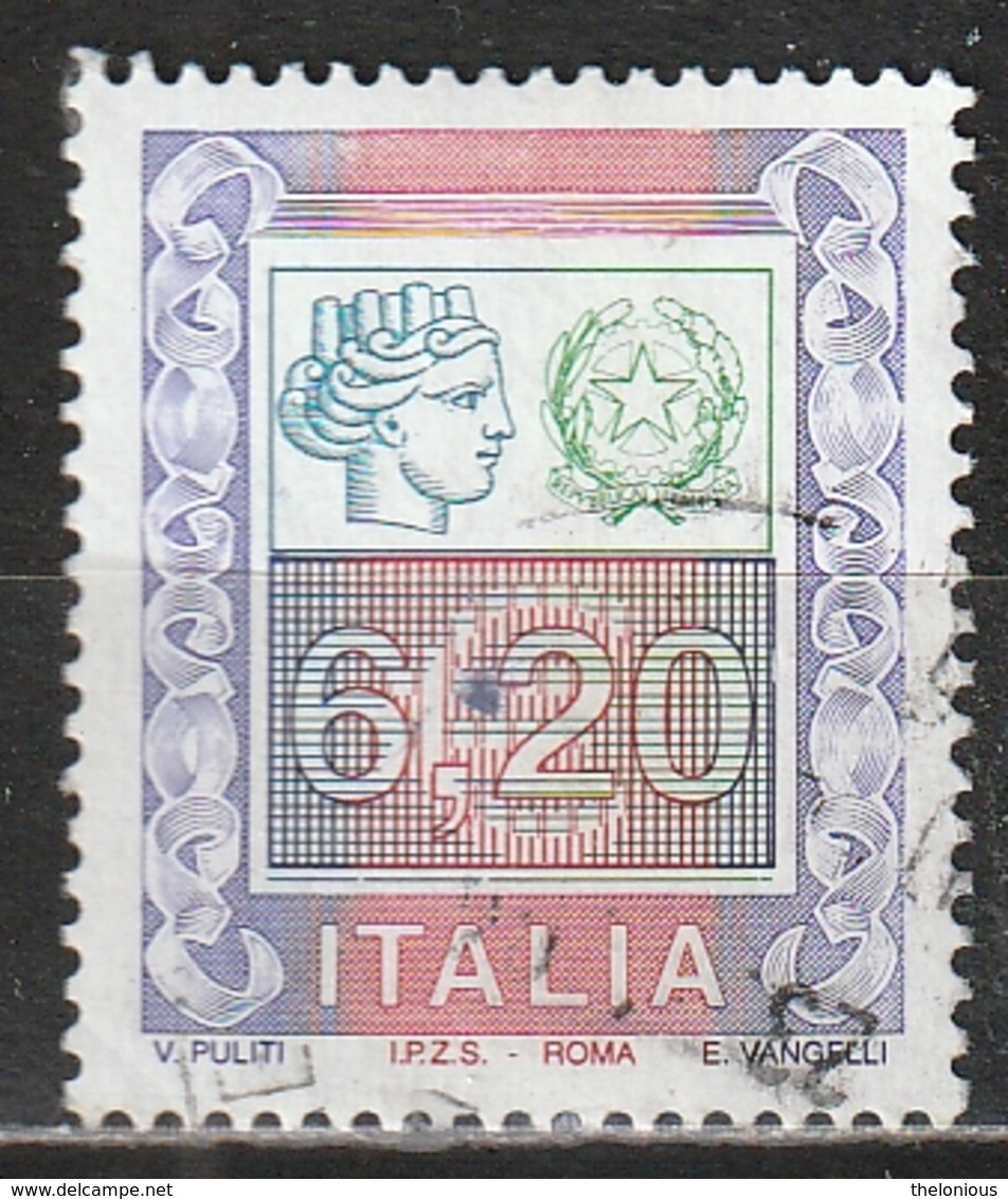 # 2002 Alti Valori Ordinari 6,20 - Usato - Oblitered - 2001-10: Usati