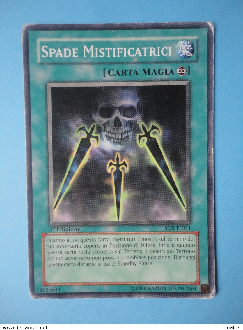 Spade Mistificatrici - Serie STRUCTURE DECK TRIONFO DEL GUERRIERO - 2005 - SD5 IT031 - Yu-Gi-Oh