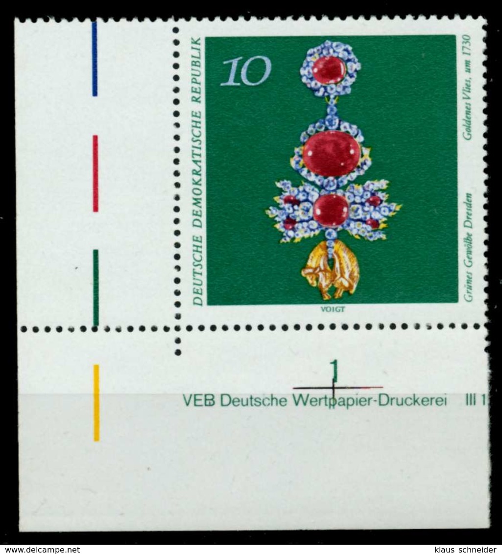 DDR 1971 Nr 1683 Postfrisch ECKE-ULI X9864EA - Unused Stamps