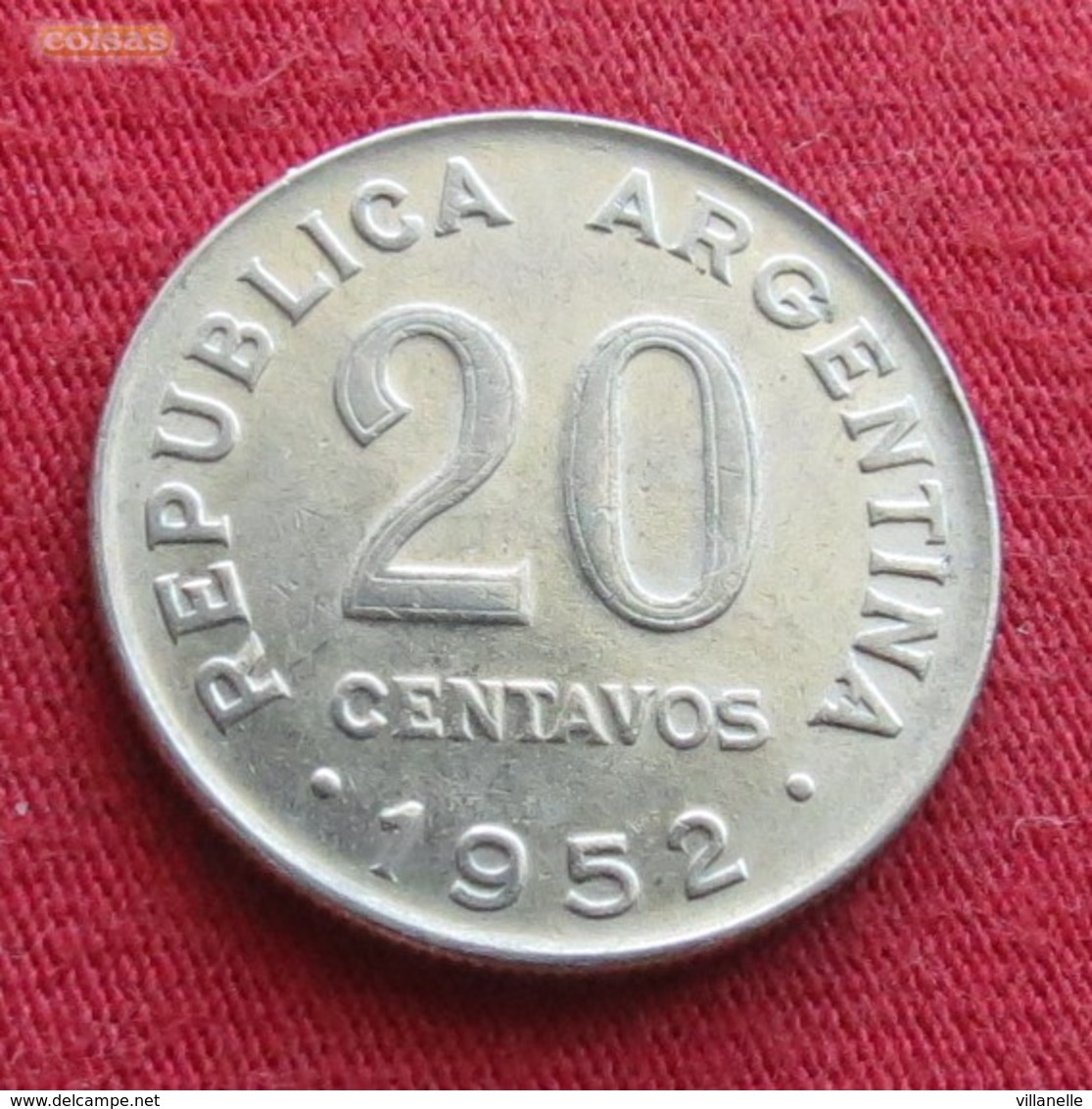 Argentina 20 Centavos 1952 KM# 48 Argentine - Argentine