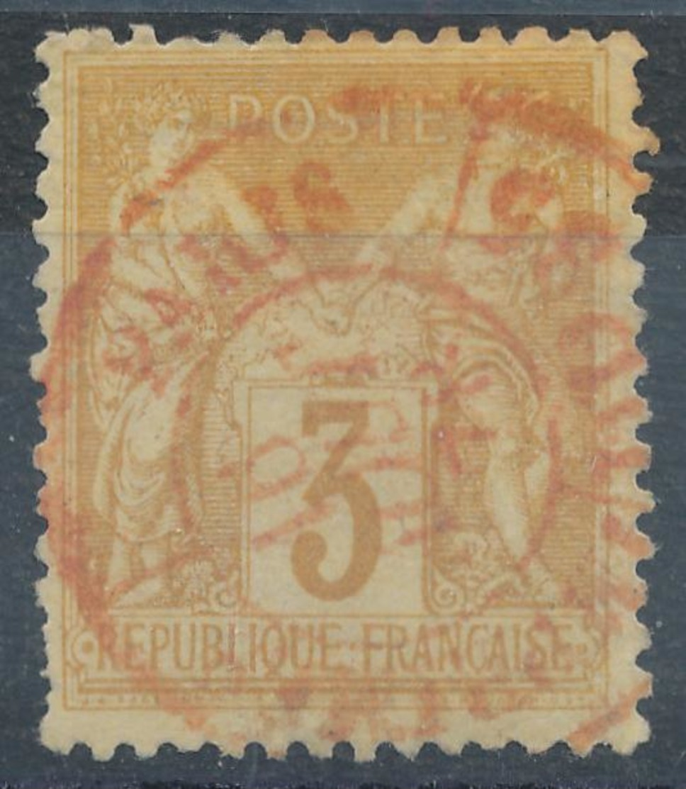 N°86 CACHET ROUGE - 1876-1898 Sage (Tipo II)