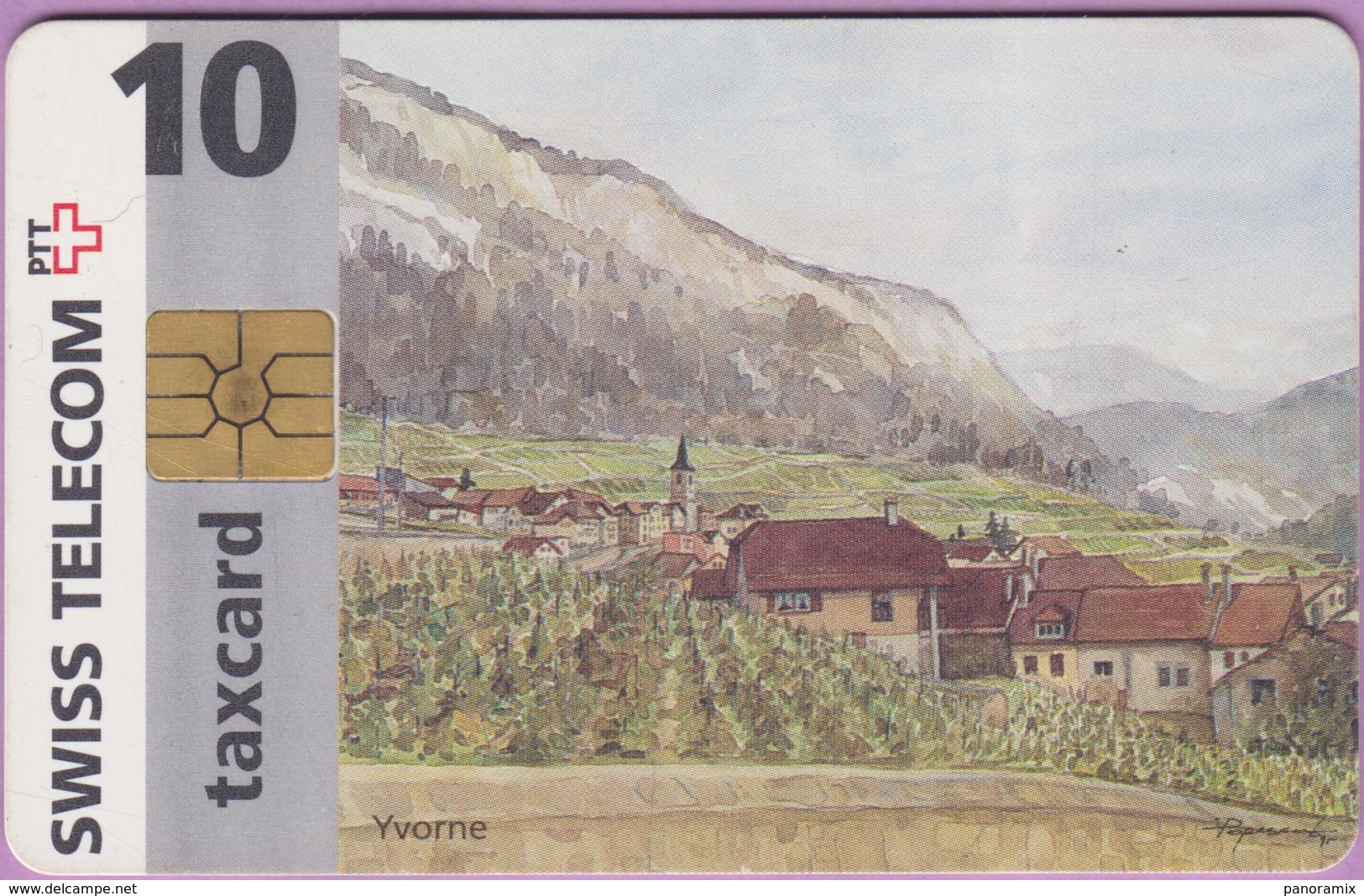 Télécarte Suisse °° SE.3. YVORNE.SANSCHF-°°°- 10 - Gem2 - 08.1996 - R. - Suisse