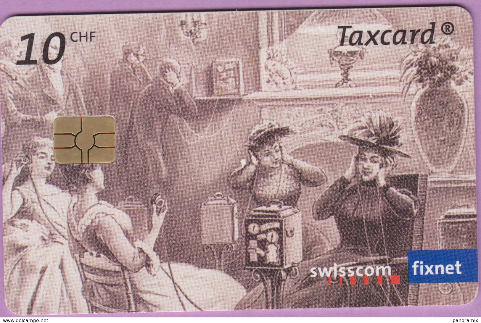 Télécarte Suisse °° SE.147A. -Théatrophone - 10CHF - Gem7 - 10.03-09.06 - R. - Suisse