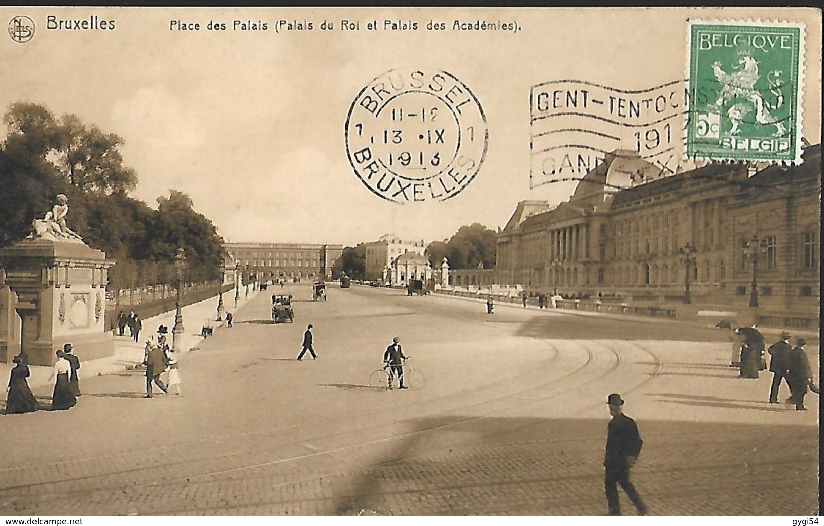 Bruxelles Place Des Palais ( Palais Du Roi Et Palais Des Académies ) - Squares