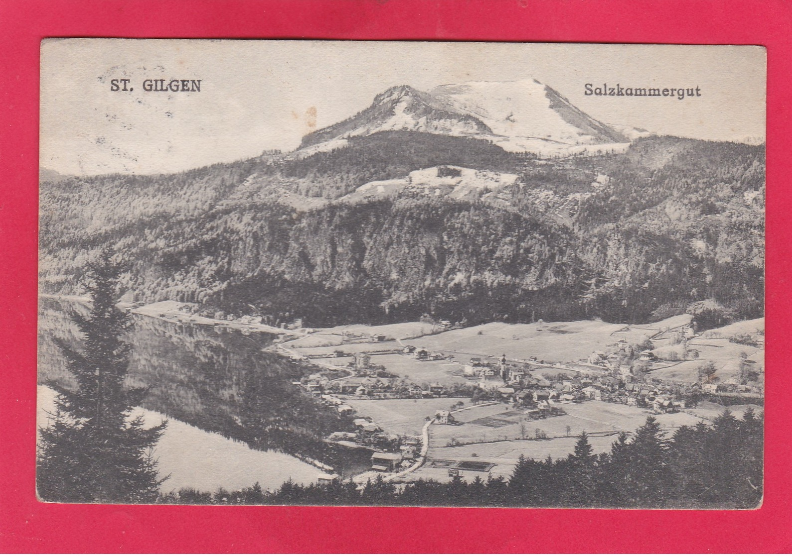 Old Post Card Of St.Gilgen,Sankt Gilgen,Salzburg, Austria,V20. - St. Gilgen