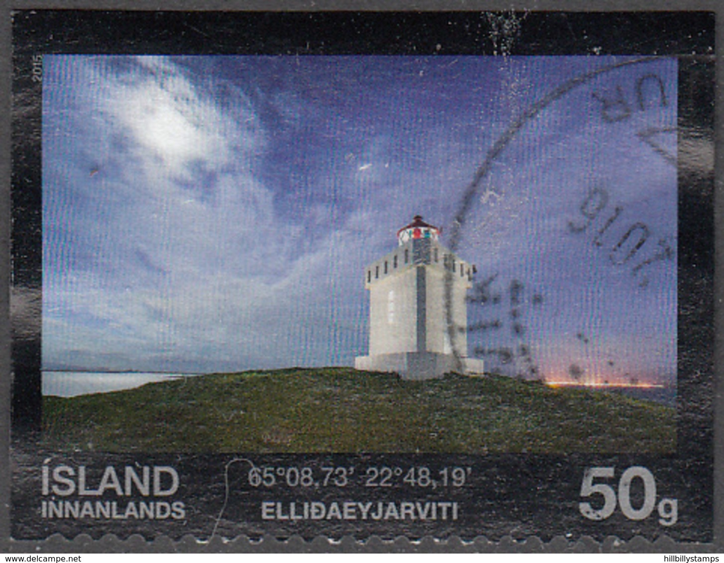 ICELAND    SCOTT NO. 1380    USED    YEAR  2015 - Gebraucht