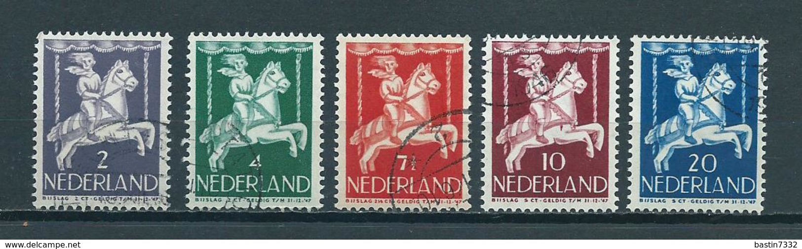 1946 Netherlands Complete Set Child Welfare Used/gebruikt/oblitere - Gebruikt