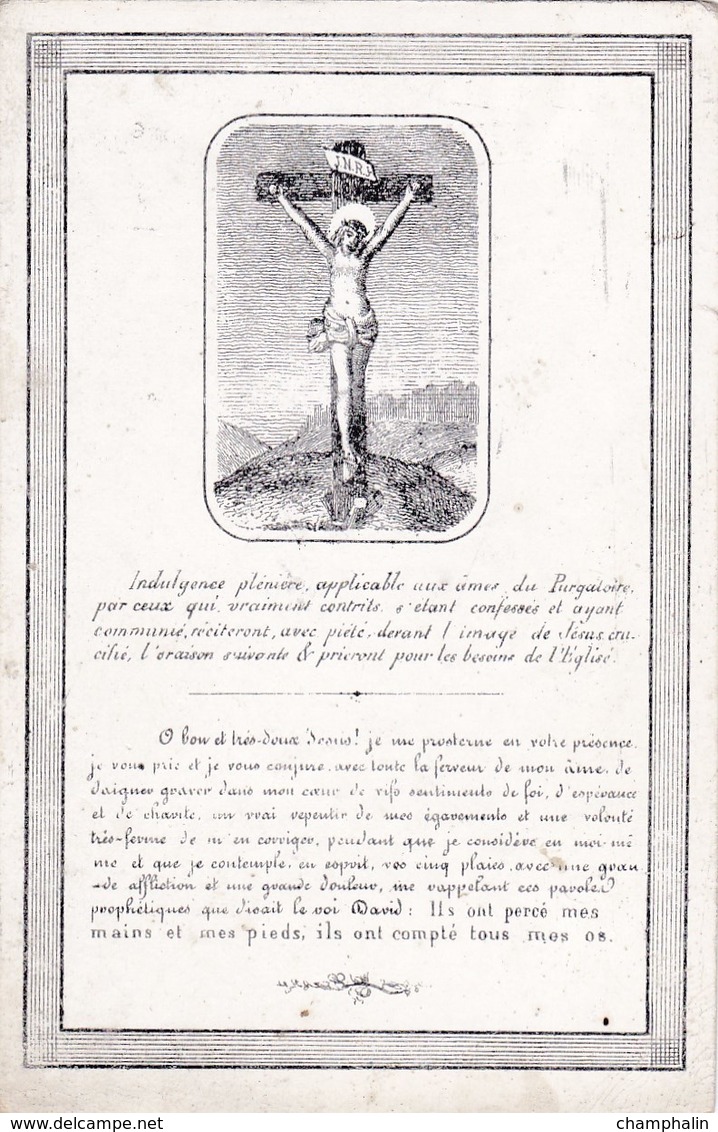 Faire-part De Décès - Mémento - Abbé Claude Couturier - Langres (52) - 17 Novembre 1873 - Obituary Notices