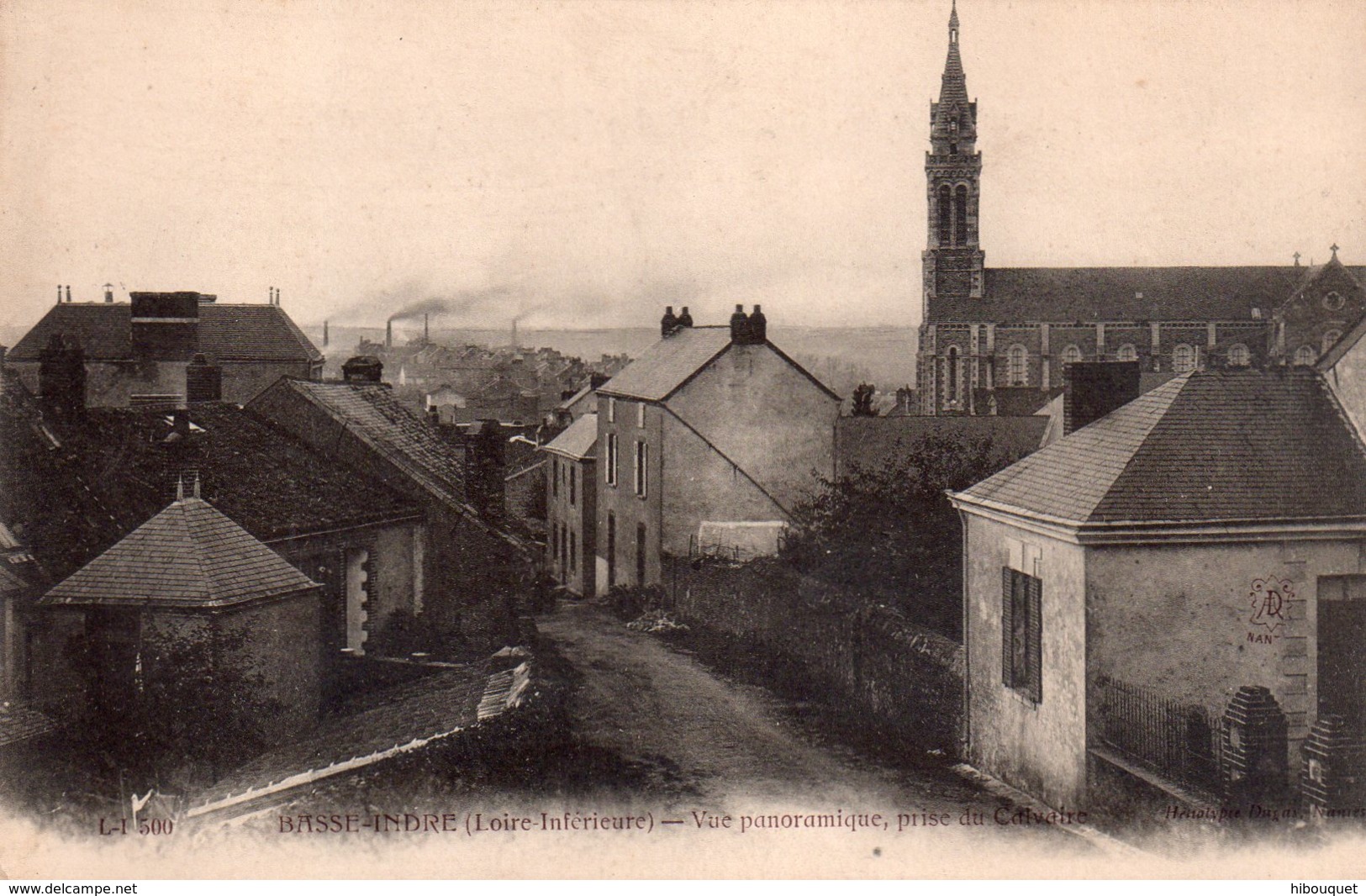 CPA, Basse-Indre, Vue Panoramique Prise Du Calvaire - Basse-Indre