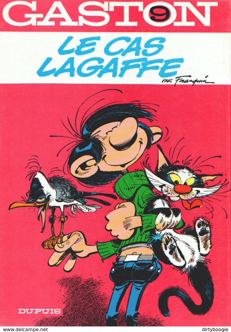 GASTON LAGAFFE - 9 - Le Cas Lagaffe - DUPUIS - Gaston