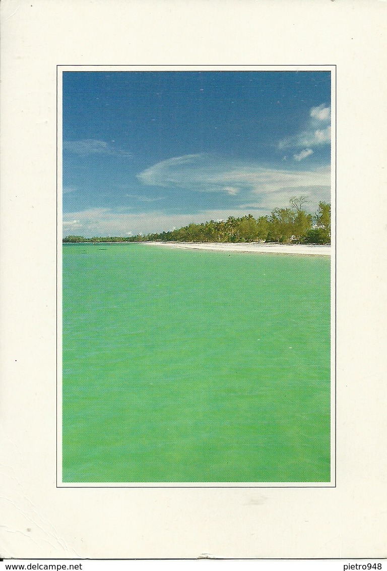 Zanzibar Island (Tanzania) Beach Of Kiwengwa, Plage, Spiaggia, Thematic Stamp "Skating" - Tanzania