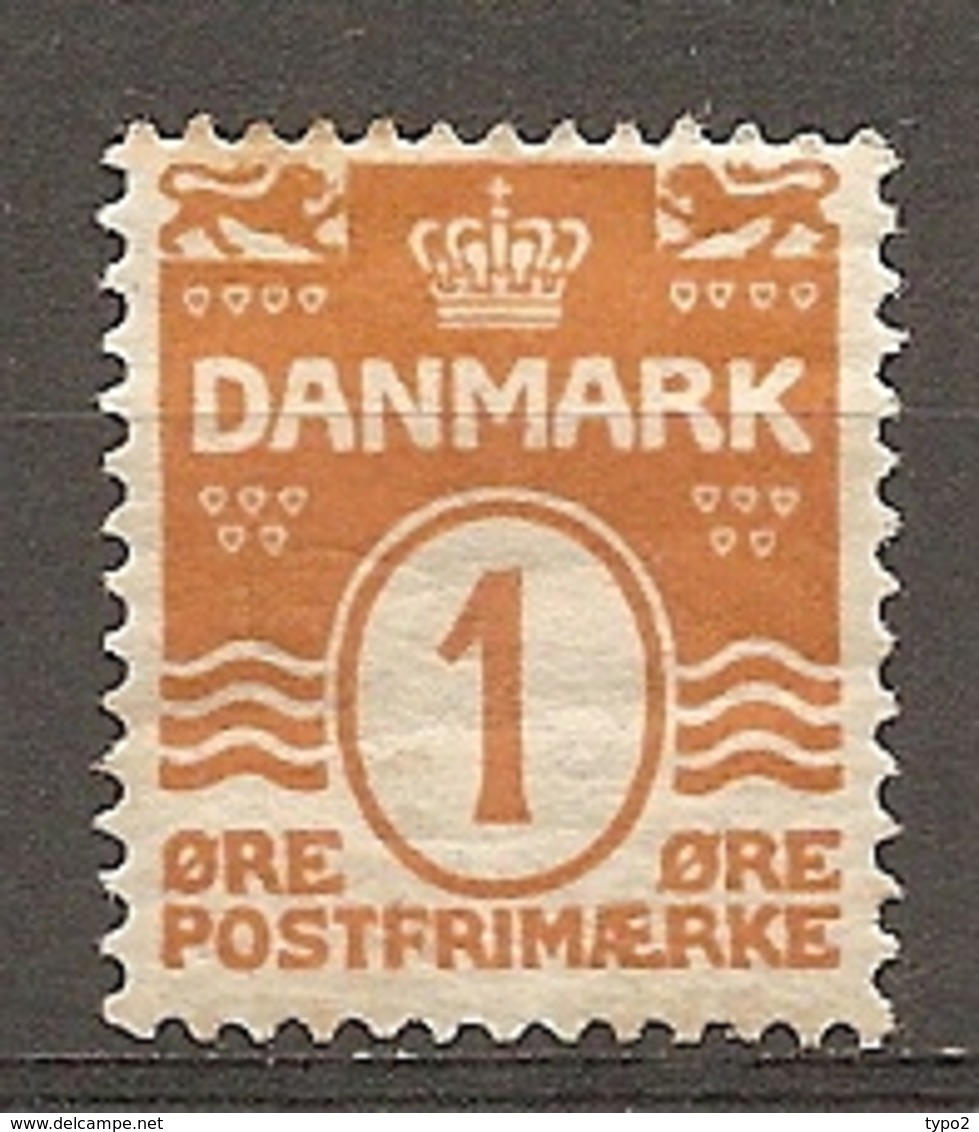 Yv. DK  N°  48   *    1 O   Cote  2 Euro BE R   2 Scans - Unused Stamps