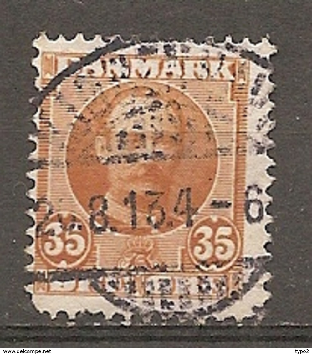 Yv. DK  N°  59   (o)   35  O  Frédéric VIII  Cote  5 Euro BE   2 Scans - Used Stamps