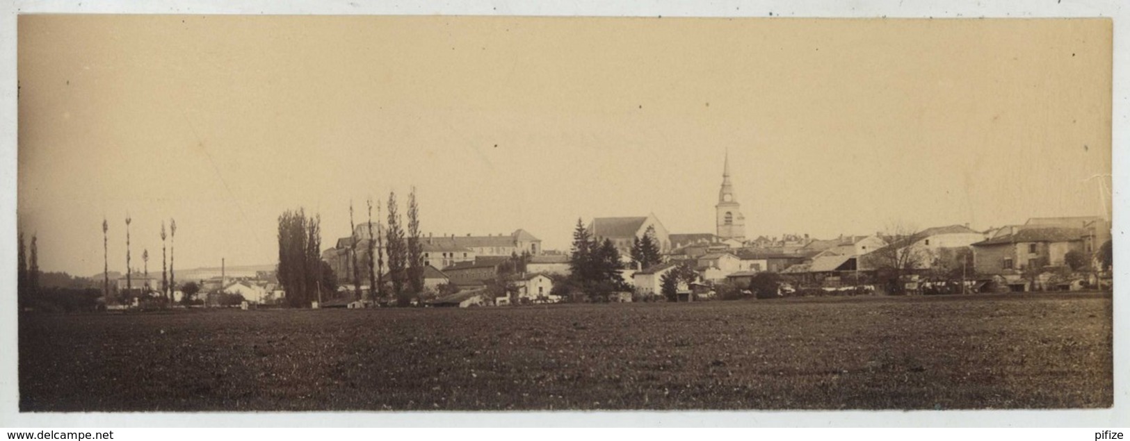 Commercy . Albumine Circa 1890 . Vue Panoramique . - Anciennes (Av. 1900)