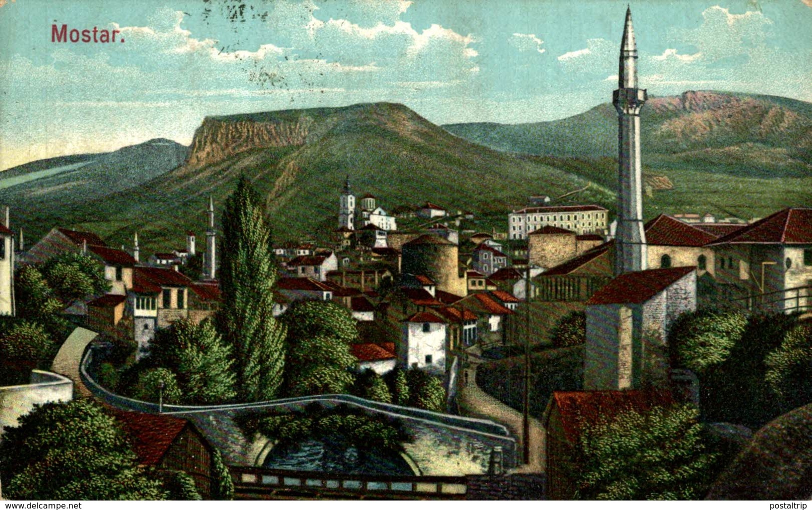 MOSTAR MOCTAP. BOSNIA Y HERZEGOVINA BOSNIEN UND  HERZEGOWINA - Bosnie-Herzegovine