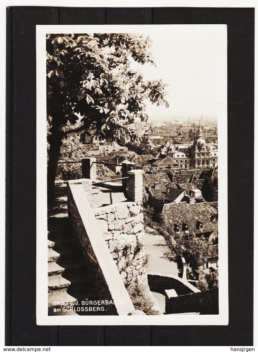 STM1028 POSTKARTE 1931 GRAZ V.d. BÜRGERBASTEI GEBRAUCHT SIEHE ABBILDUNG - Sonstige & Ohne Zuordnung