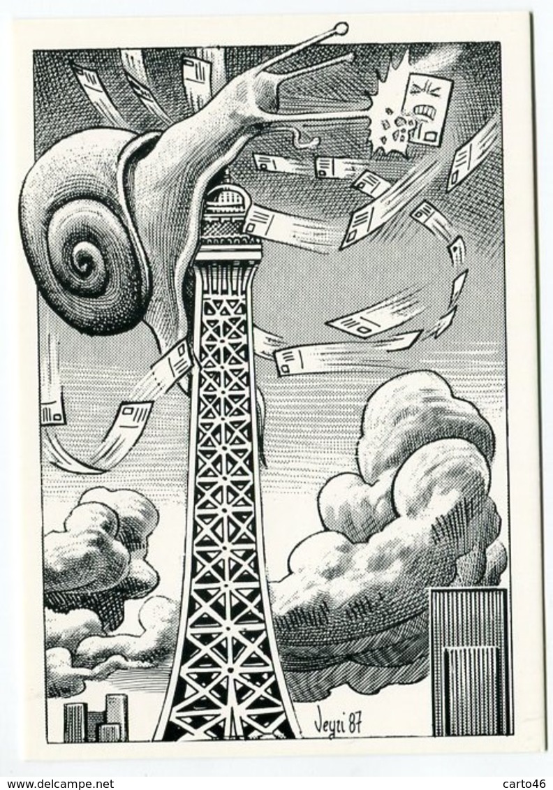 VEYRI - Sizi Au Sommet De La Tour Eiffel - 1987 - Voir Scan - Veyri, Bernard