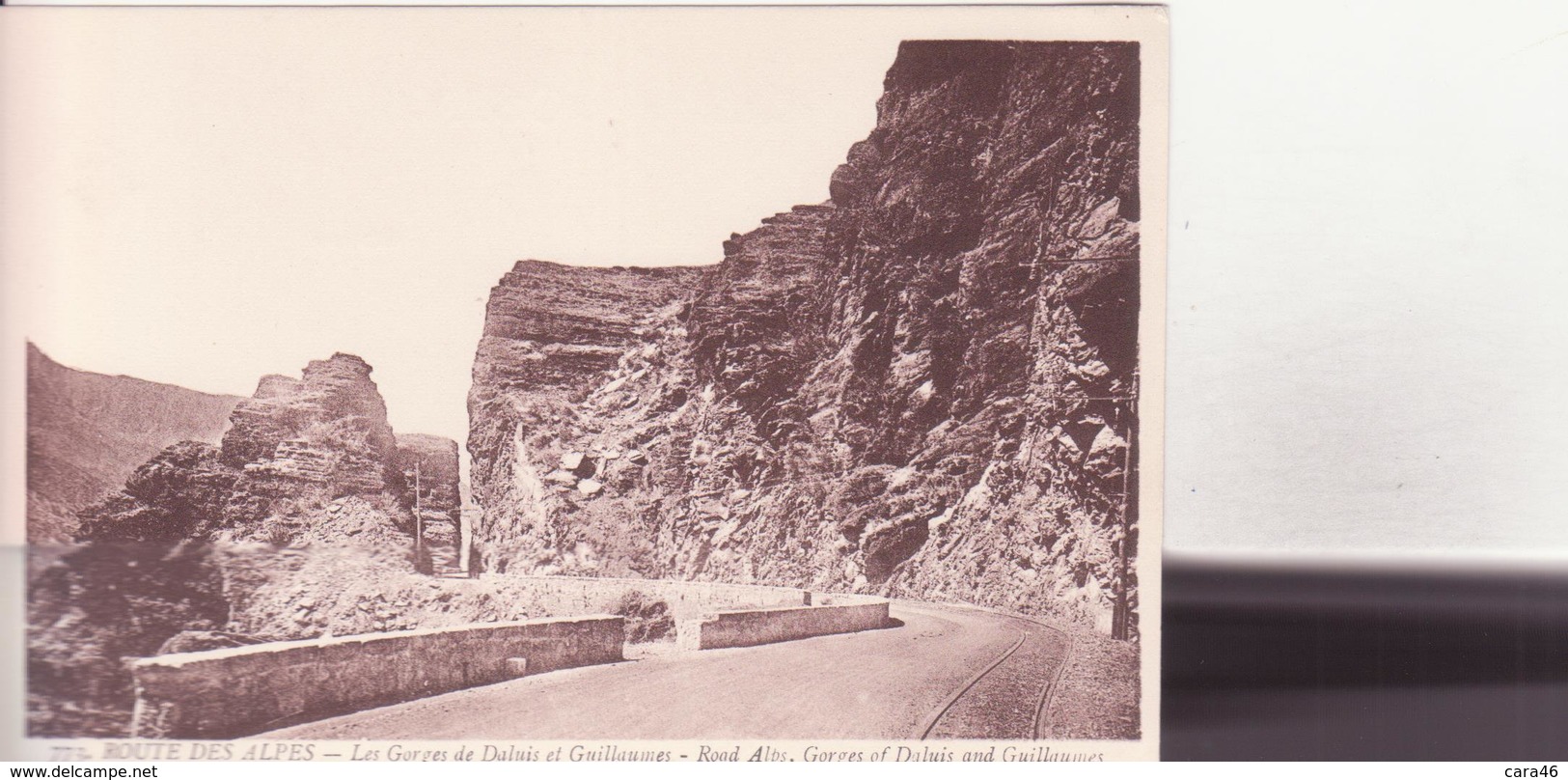 CPA - 773. Route Des Alpes, Les Gorges De Daluis Et Guillaumes - Altri & Non Classificati