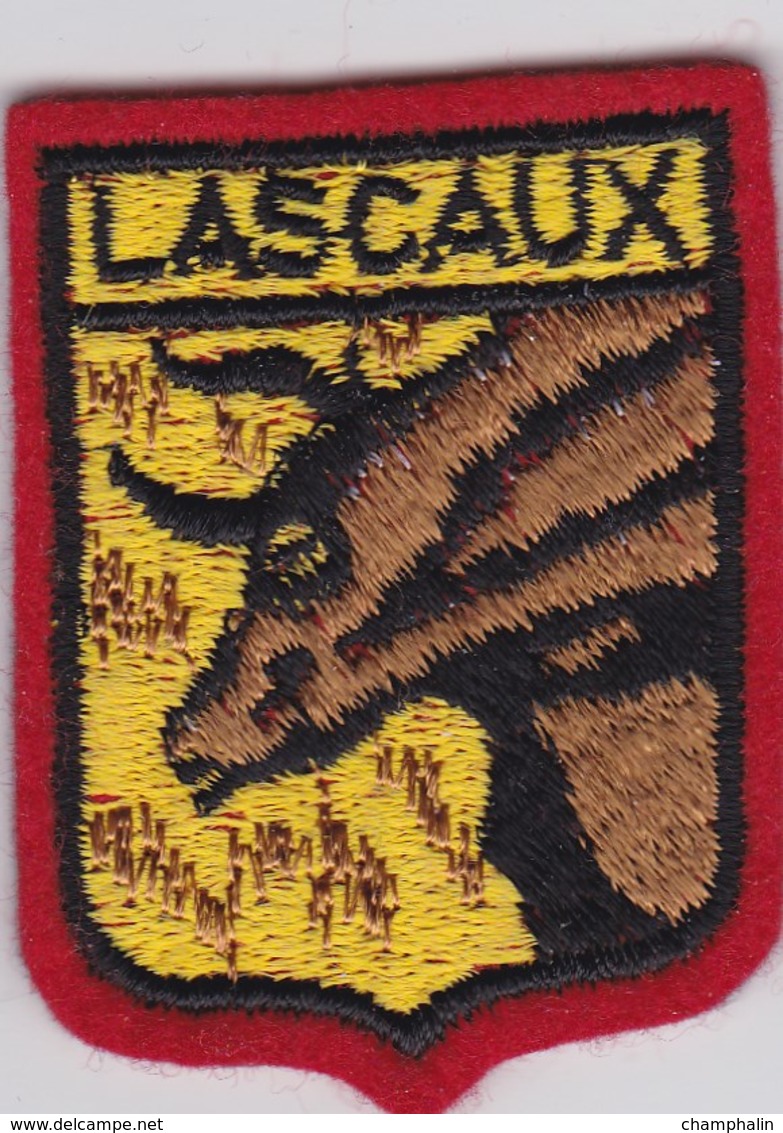 Ecusson Tissu - Lascaux (19) - Blason - Armoiries - Héraldique - Stoffabzeichen