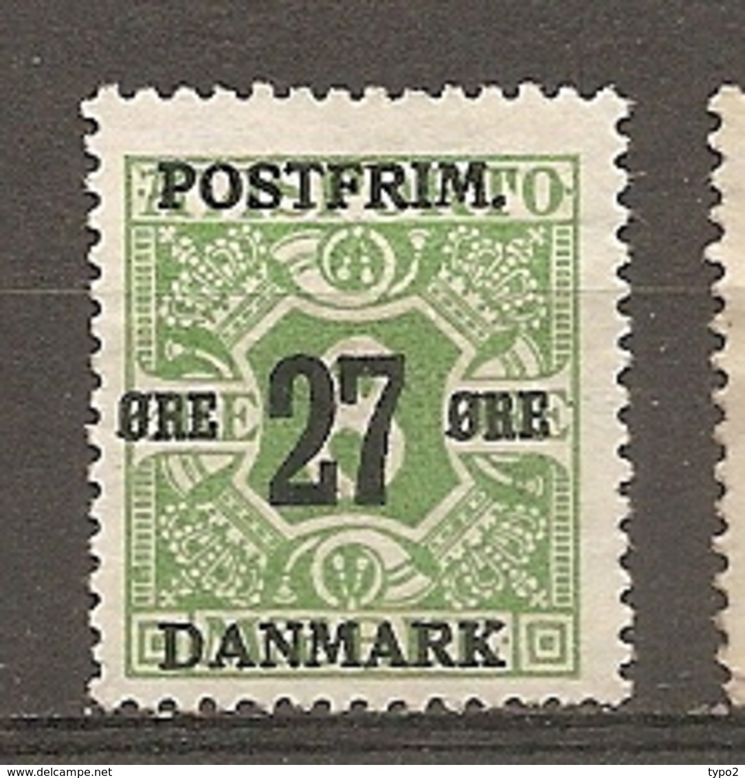 Yv. DK  N°  98  (*)  27o S 8o  Timbres Journaux 1915 Cote  5,25 Euro BE   2 Scans - Ungebraucht