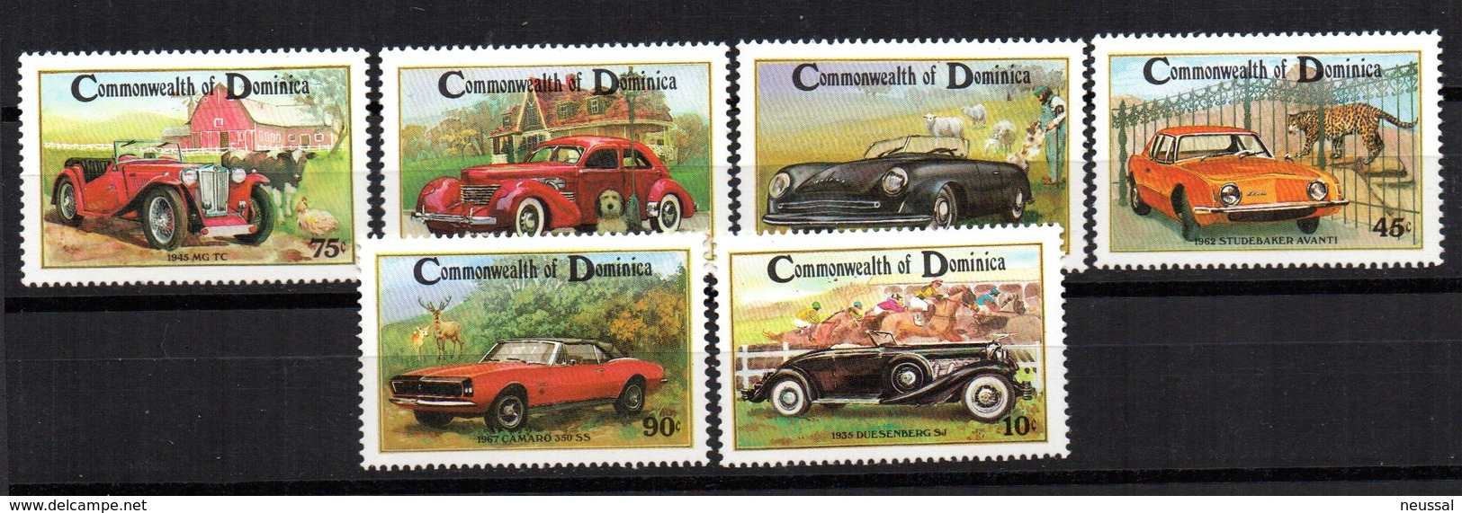 Serie Nº 775/80 Dominica - Dominica (1978-...)