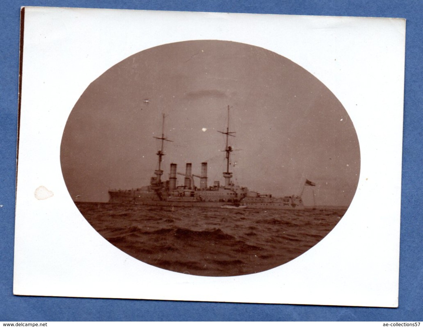 Photo  - Bateau De Guerre Allemand -  à Identifier - Guerre