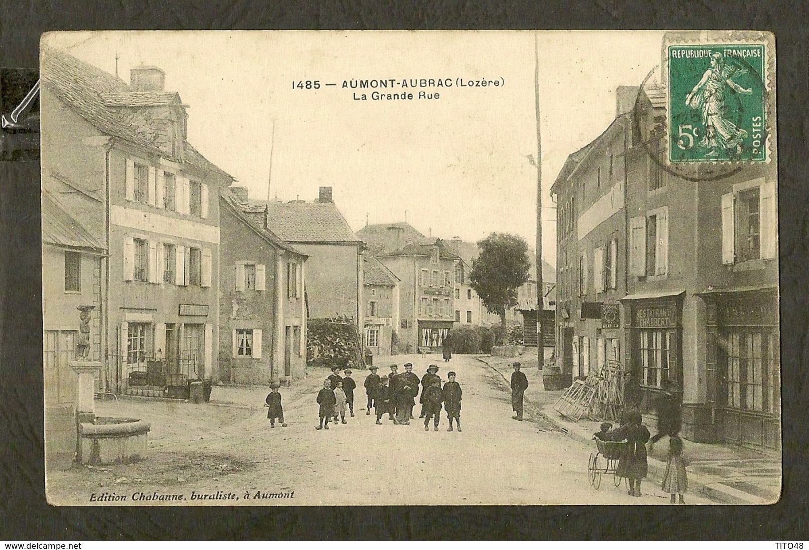 CP - LOZERE-48 - Aumont Aubrac - La Grande Rue - Aumont Aubrac