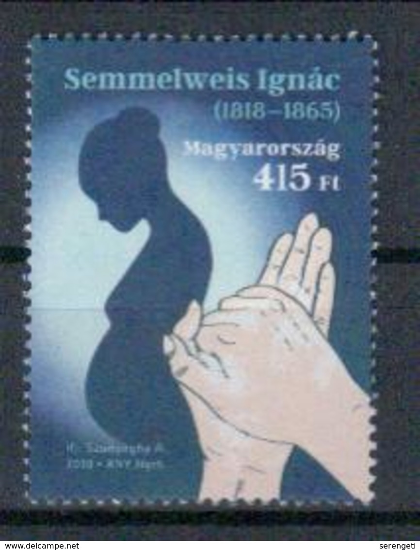 Ungarn '200. Gebn. Ignaz Semmelweis' / Hungary 'Ignaz Semmelweis' 200th Ann.' **/MNH 2018 - Otros & Sin Clasificación