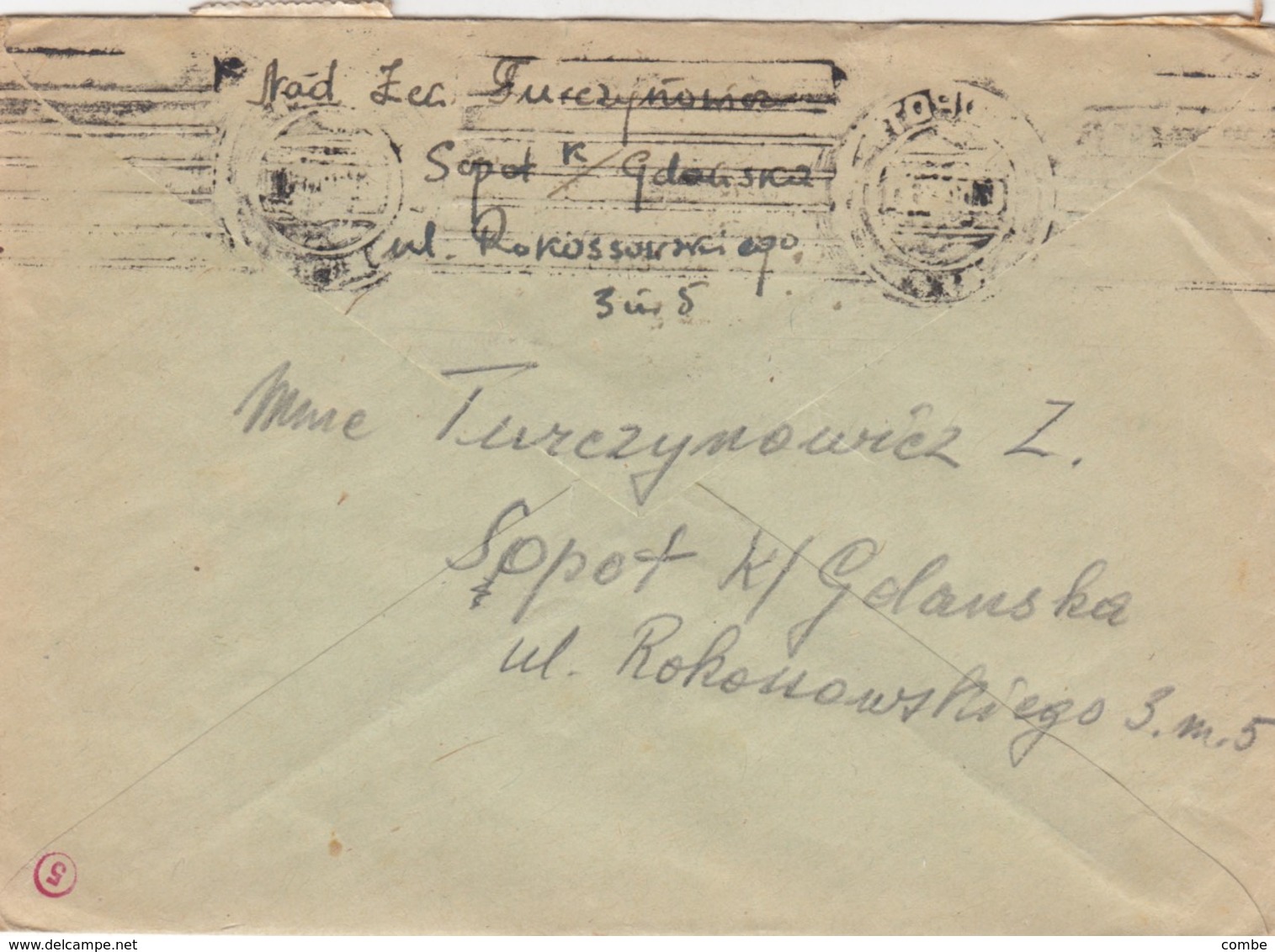 LETTRE. COVER. POLSKA. 1948.  KONOTOP PAR AVION TO GENEVE SWITZERLAND - Sonstige & Ohne Zuordnung