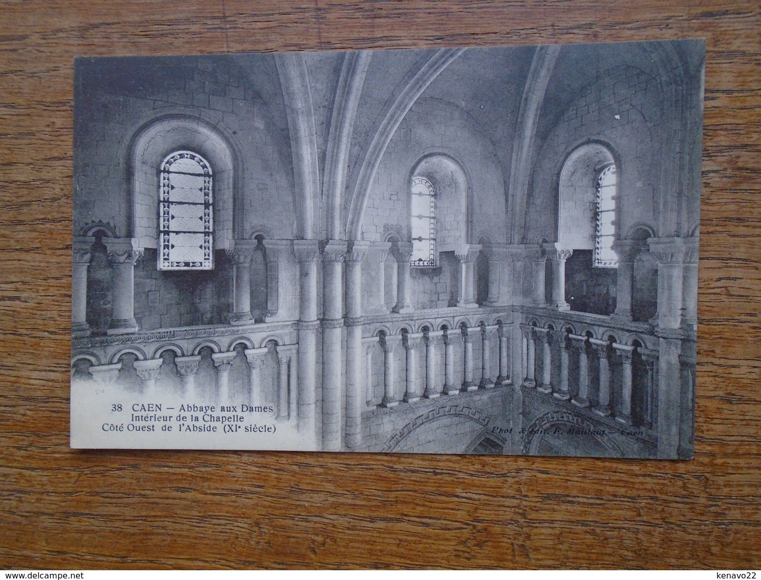 Caen , Abbaye Aux Dames , Intérieur De La Chapelle , Côté Ouest De L'abside ( XIe Siècle ) - Caen