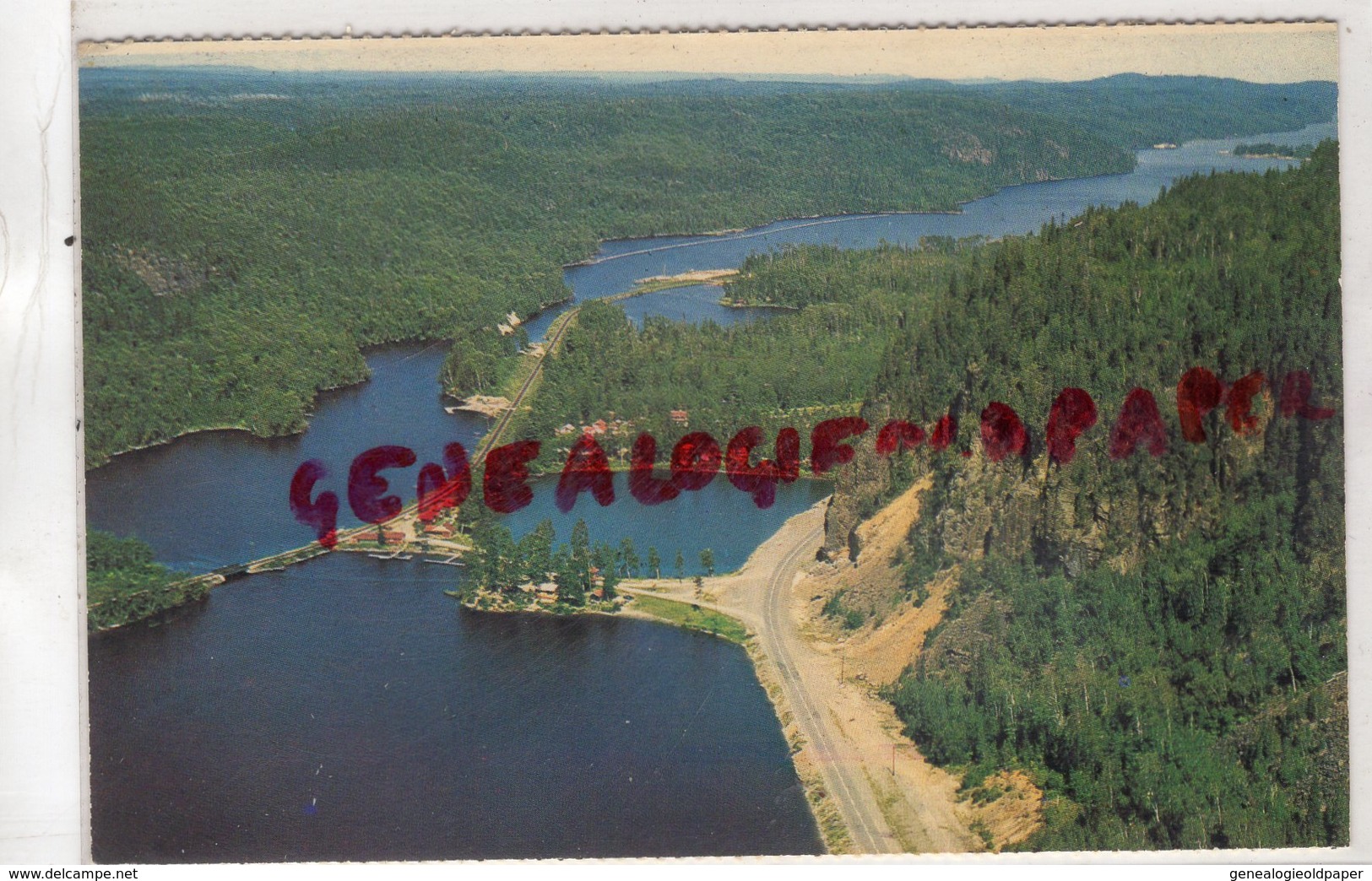 CANADA - LAKE SUPERIOR CIRCLE ROUTE- HIGHWAY 11 WINDS AROUND ORIENT BAY - Non Classés