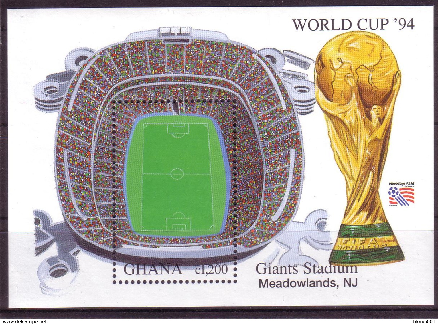 Soccer World Cup 1994 - Football - GHANA - S/S MNH - 1994 – USA