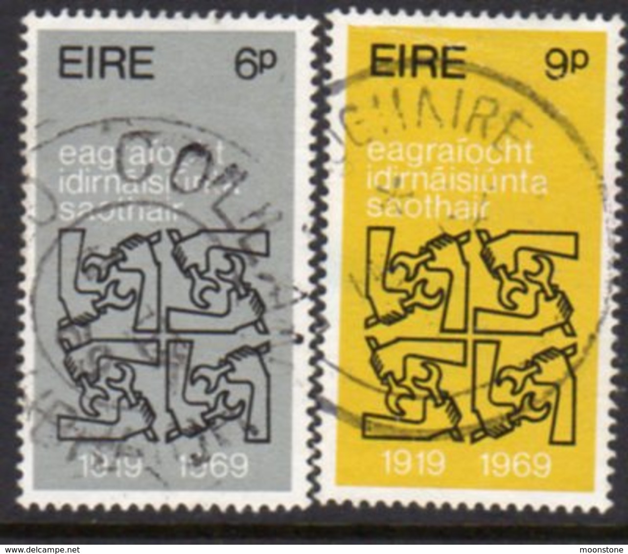 Ireland 1969 International Labour Organisation Set Of 2, Used, SG 269/70 - Used Stamps