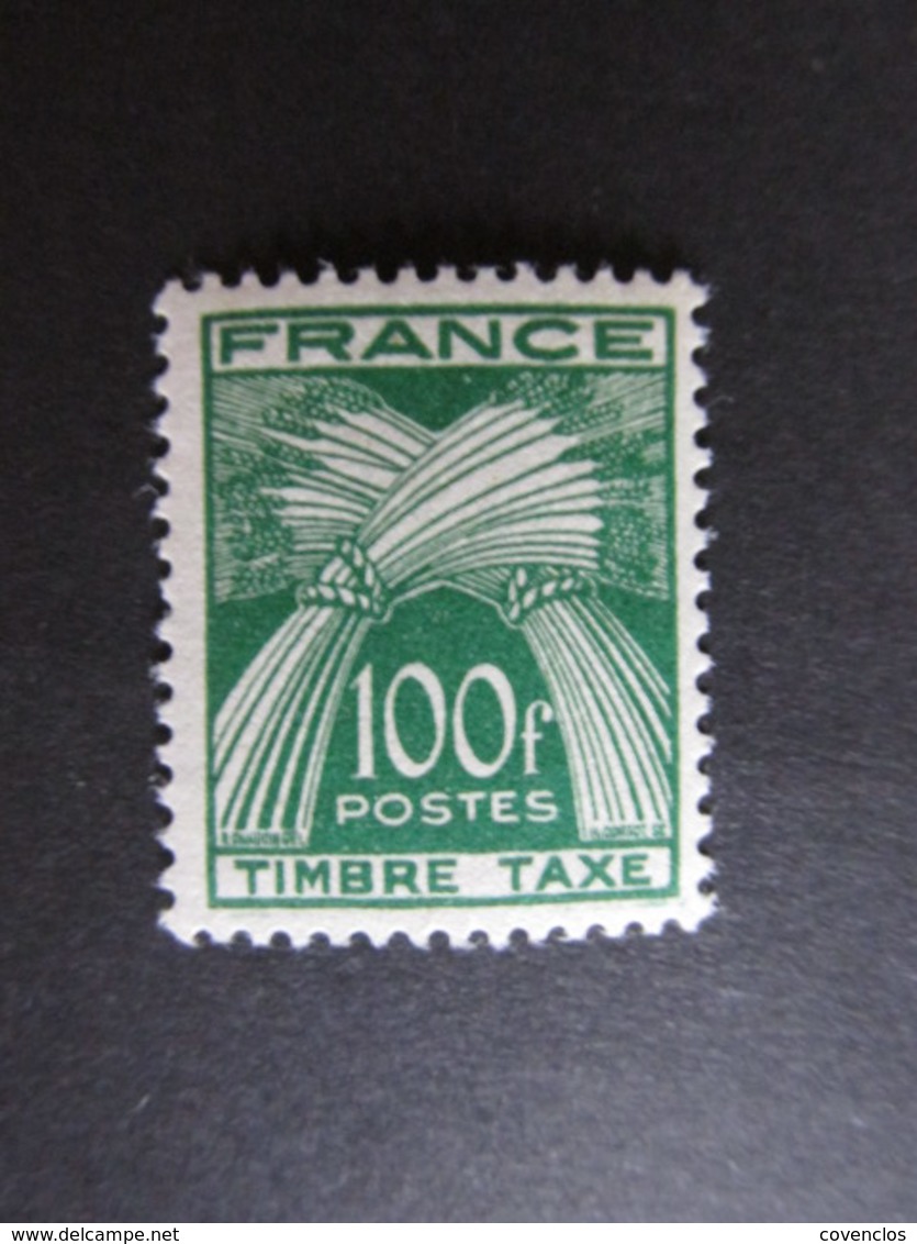 160) Timbre Taxe Yvert N° 89 Neuf * ------- Cote 50.00 € - 1859-1959 Neufs