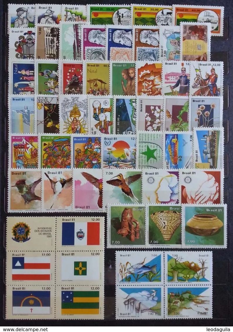 BRAZIL 1985  - YEAR COLLECTION  - MINT - Komplette Jahrgänge