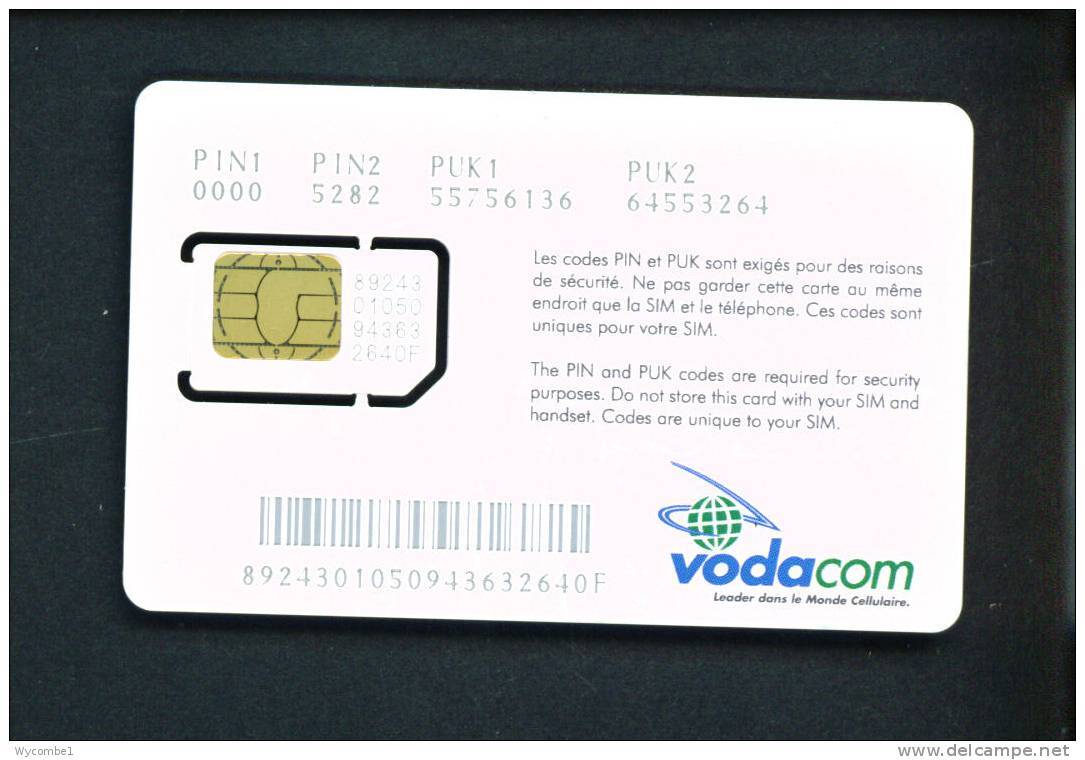 CONGO (KINSHASA)  -  Mint/Unused SIM Chip Phonecard As Scans - Congo