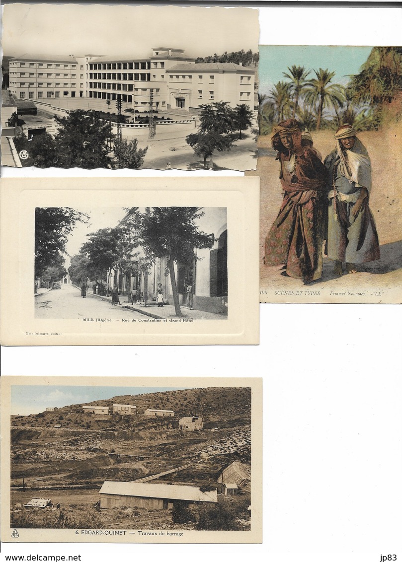 ALGERIE LOT DE 140 CARTES POSTALES ANCIENNES