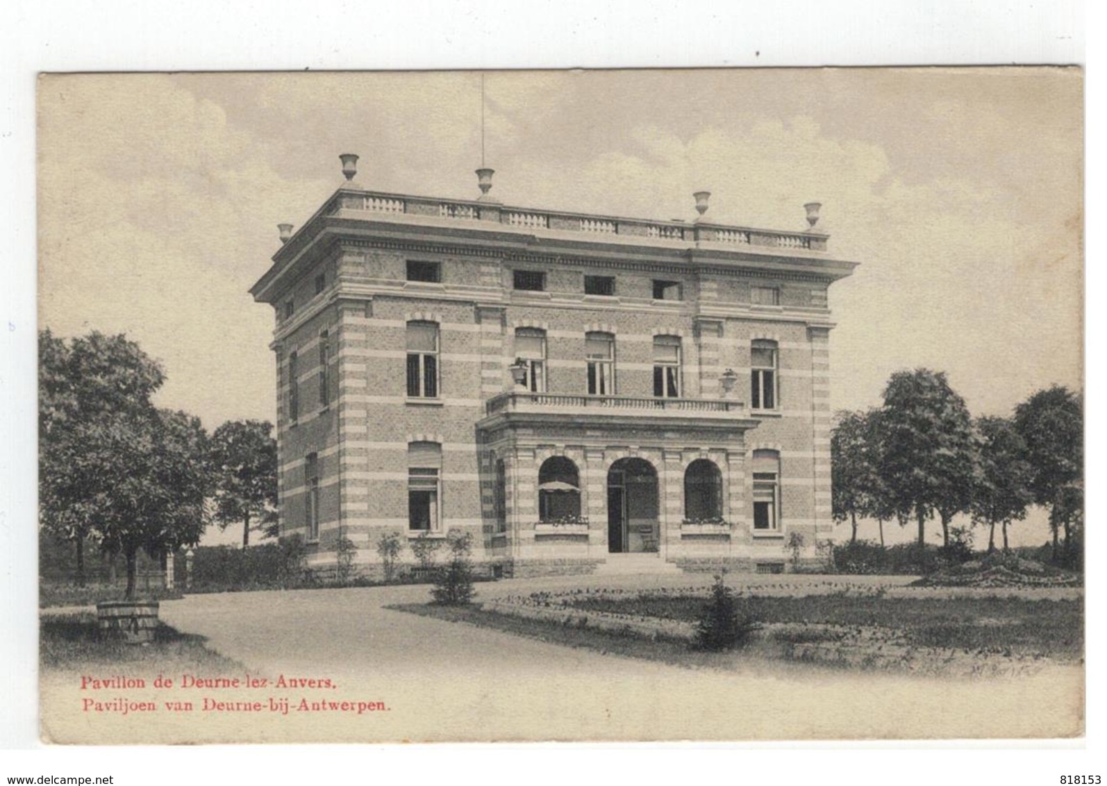 Deurne-lez-Anvers  Paviljoen Van Deurne-bij-Antwerpen 1911 - Antwerpen