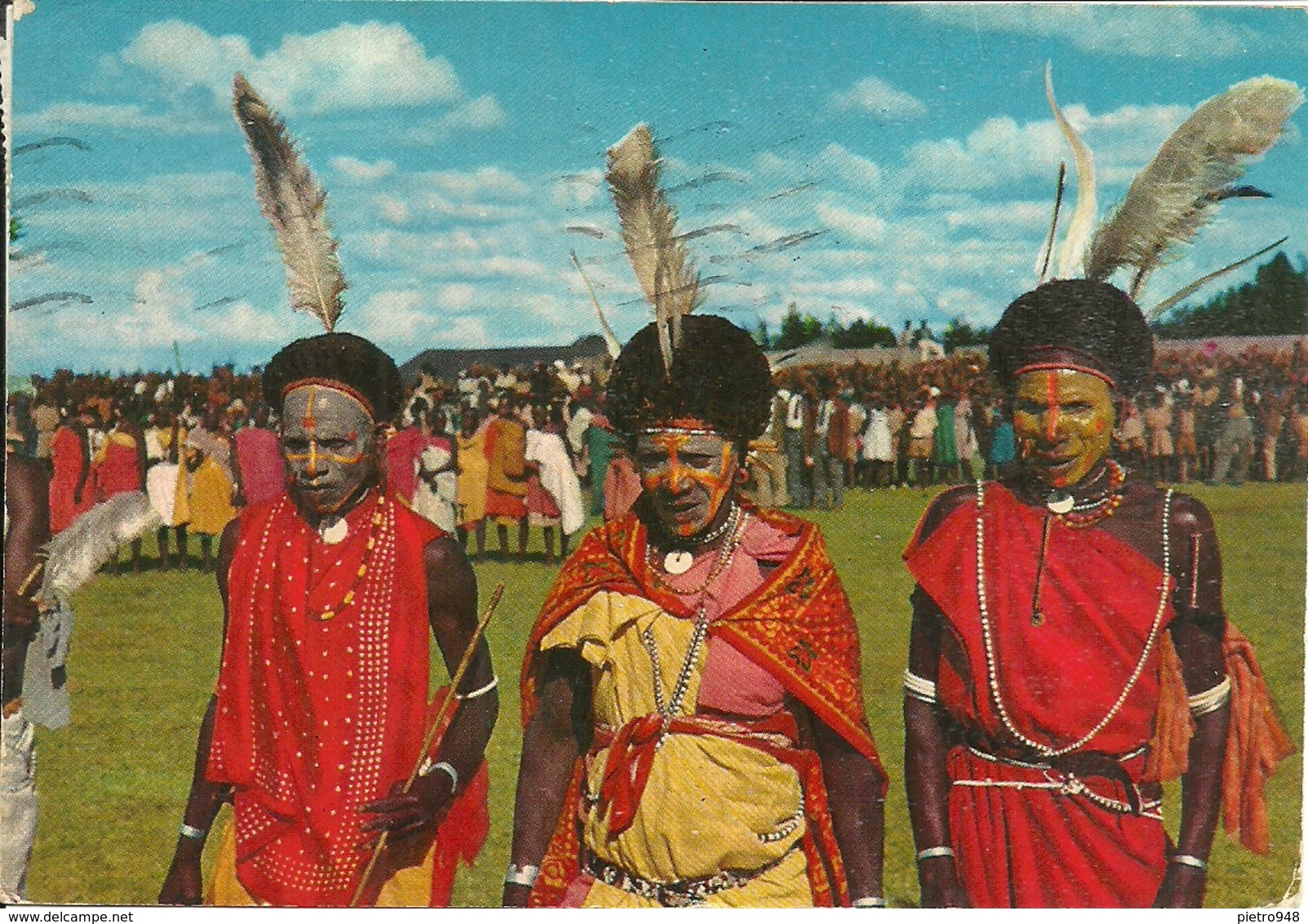 Kenya, Kenia, Kikuyu Dancers, Danzatori Kikuyu, Folklore - Kenia