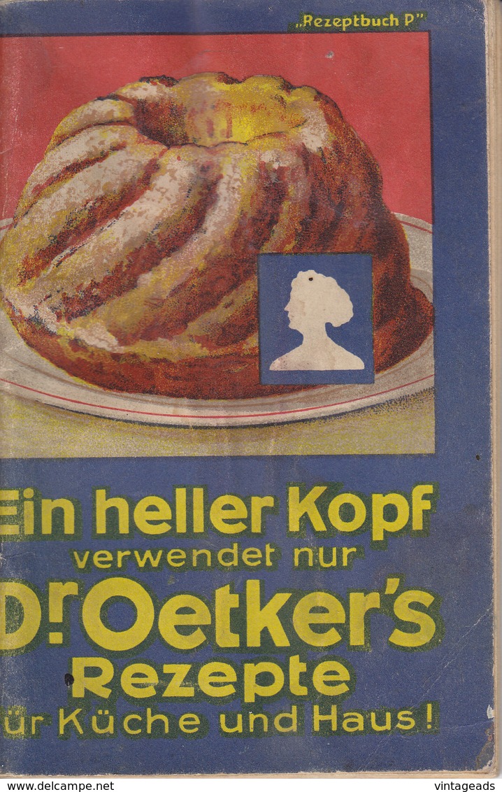 AD164 Dr. Oetker's Rezepte Für Küche Und Haus, 80 Seiten, 94 Rezepte - Comidas & Bebidas