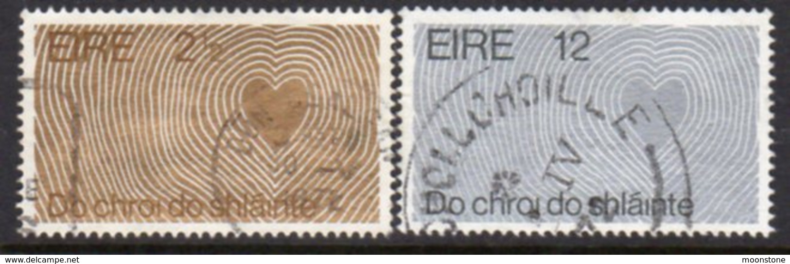 Ireland 1972 World Health Day Set Of 2, Used, SG 311/2 - Used Stamps