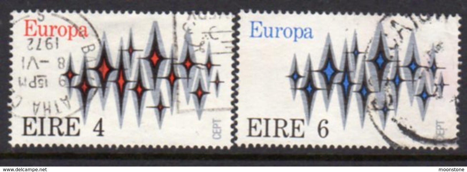 Ireland 1972 Europa Set Of 2, Used, SG 313/4 - Used Stamps