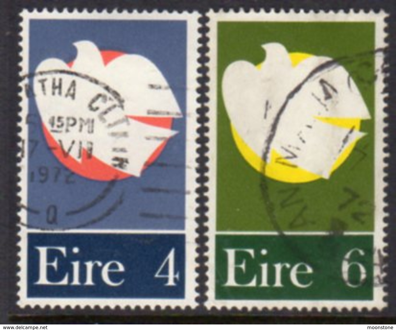 Ireland 1972 The Patriot Dead Set Of 2, Used, SG 315/6 - Gebraucht