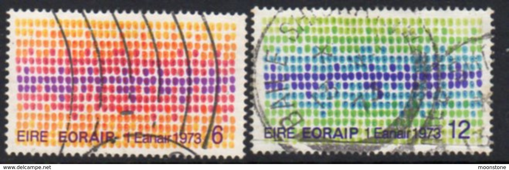 Ireland 1973 EEC Entry Set Of 2, Used, SG 325/6 - Used Stamps