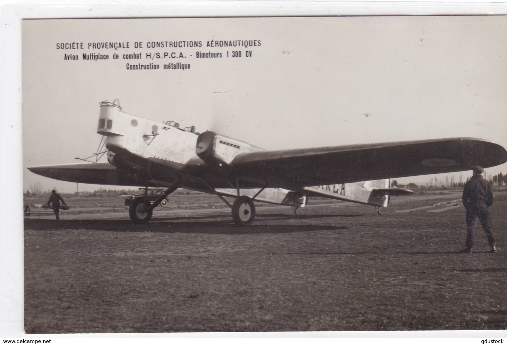 Société Provençale De Constructions Aéronautiques - Avion Multiplace De Combat - Autres & Non Classés