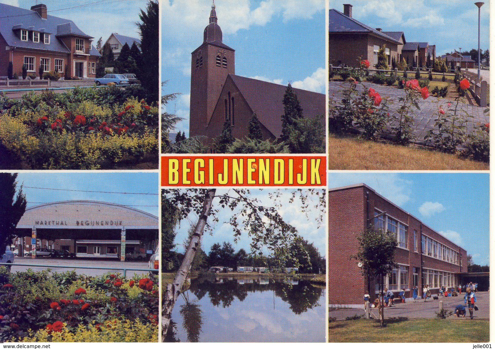 Groeten Uit Begijnendijk (meerzicht) JvdB 514/1 - Begijnendijk