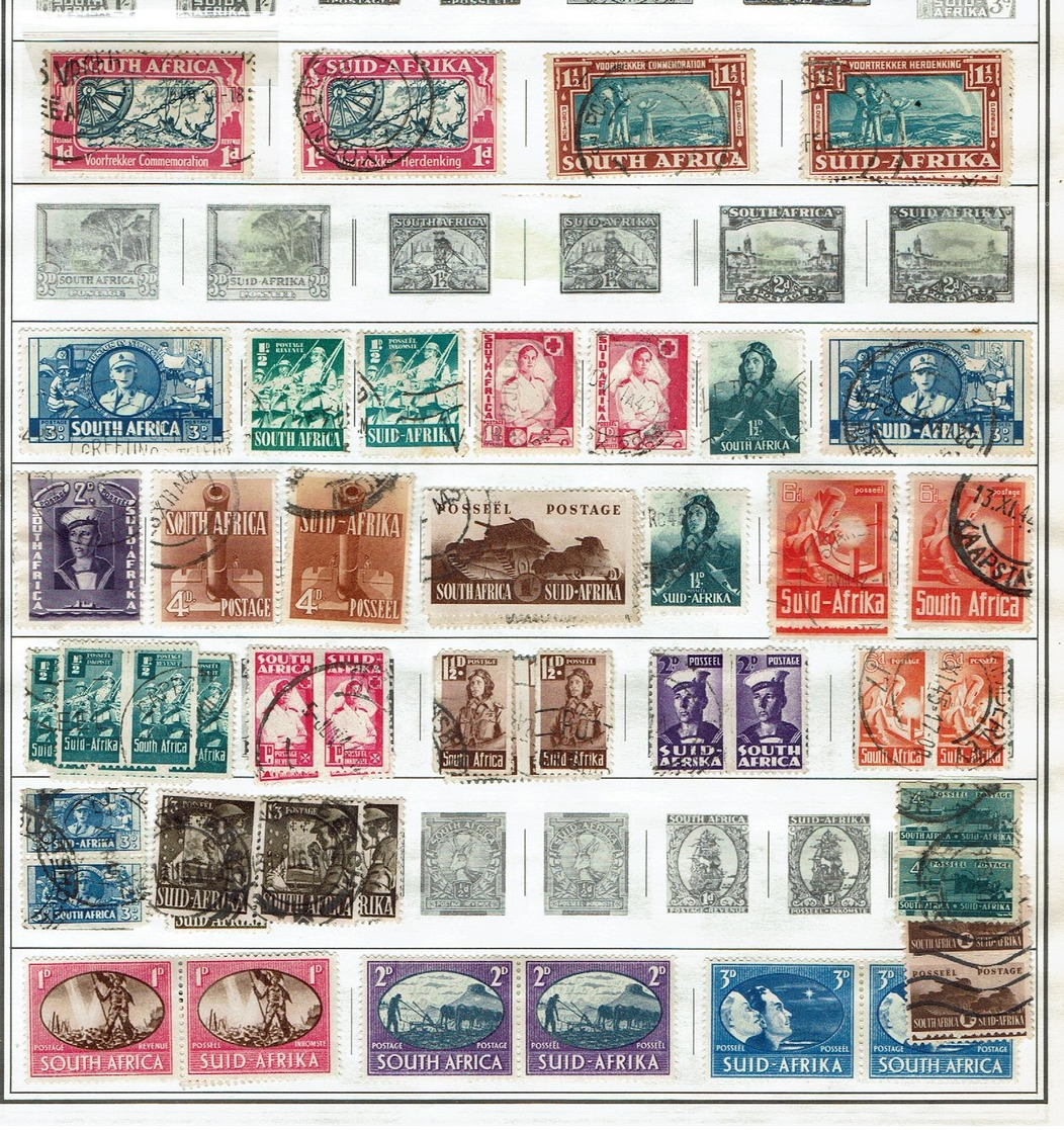 SOUTH AFRICA...used..some Mh - Used Stamps