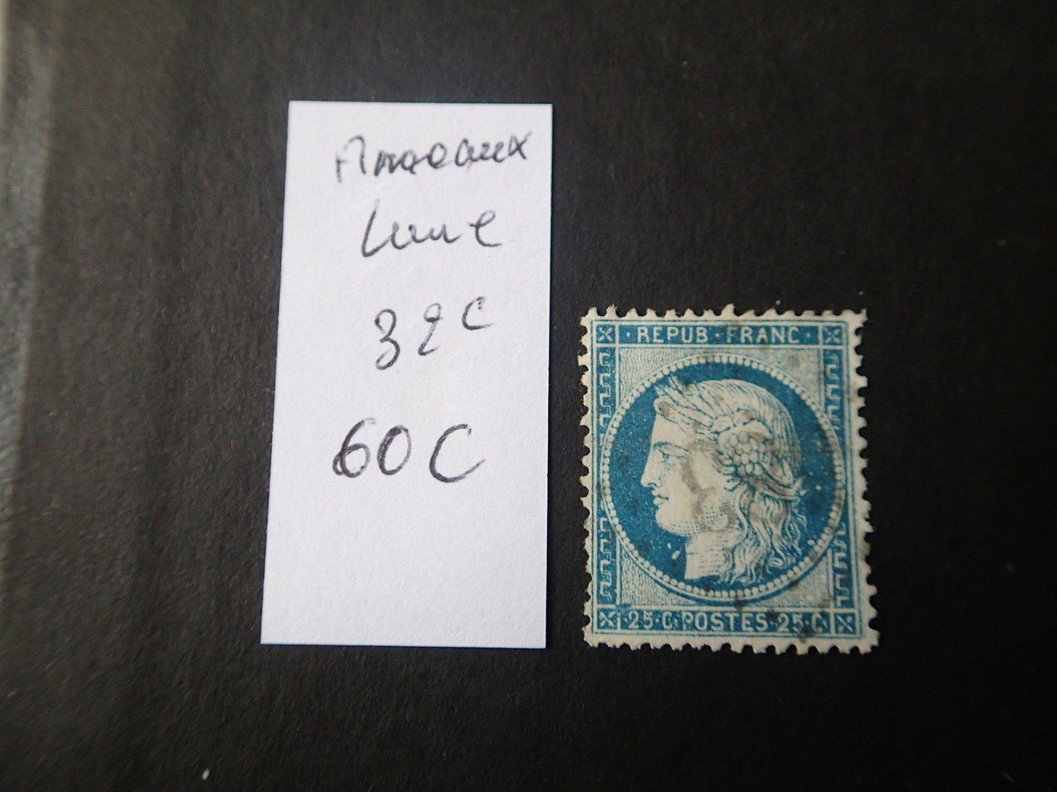 YT Entre N°50 Et 60 + 60C Avec Anneaux Lune Cote 190€... - Collections