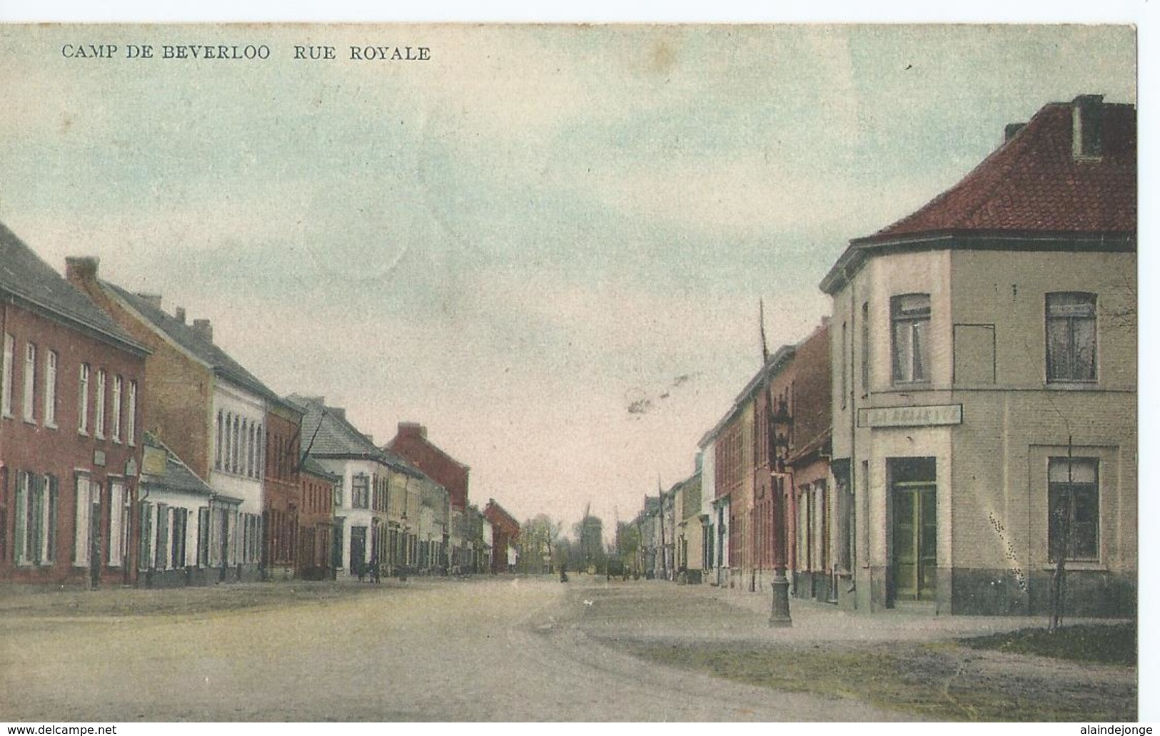 Camp De Beverloo - Rue Royale - Kamp Van Beverloo - Edit. A. Aerts - 1909 - Leopoldsburg (Camp De Beverloo)